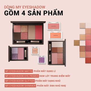 Phấn mắt ánh nhũ nhẹ My Eyeshadow Shimmer 2g