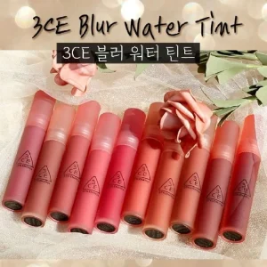 (FULL MÀU)Son Kem Tint Siêu Mịn 3CE Blur Water Tint