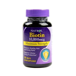 Natrol Biotin 10.000mcg Maximum Strength