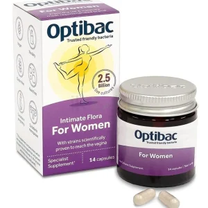 Men Vi Sinh OPTIBAC Probiotics Tím Cho Phụ Nữ - 30 viên