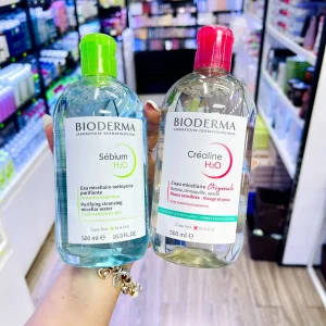 (100 & 500ml) Nước Tẩy Trang Dịu Nhẹ Cho Da Mặt BIODERMA Crealine/Sebium H20