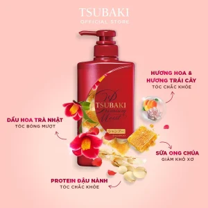 Dầu Gội/Xả Cấp Ẩm Dưỡng Tóc TSUBAKI Premium Moist