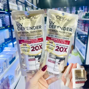 Kem Chống Nắng Loreal Paris UV Defender Serum Invisible Fluid